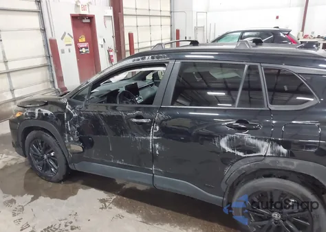 2024 Toyota Corolla Cross Hybrid Nightshade Edition из США, поврежденный, VIN 7MUFBABGXRV043457